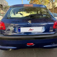 پژو۲۰۶تیپ۲مدل۱۴۰۰|خودرو سواری و وانت|تهران, پونک|دیوار