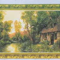 نقشه تابلو فرش - ان یکاد کوثر کوفی-پاسور باز|تابلو فرش|اصفهان, سرچشمه|دیوار