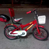 دوچرخه سایز ۱۶ در حد نو سرویس شده