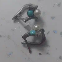 گوشواره زیبا نقره