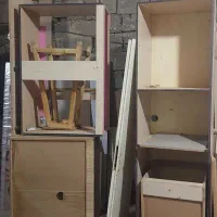 فروش ۵تیکه کابینت هوای۴تیکه زمینی همراه صفحه لولا