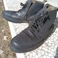 نیم بوت چرم اصل|کیف، کفش، کمربند|چالوس, |دیوار