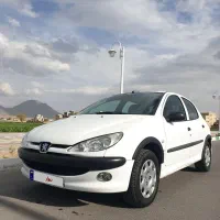 پژو 206 TU3سفید روغنی