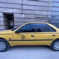 تاکسی پژو۴۰۵خط رباط کریم آزادی دوگانه سوزشرکتی