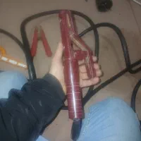 کابل جوش 16 سپند  نسوز و انبر جوش 550آمپر فروزان|ابزارآلات|قم, چهار مردان|دیوار