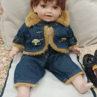 عروسک سرامیکی نو و سالم مناسب سیسمونی