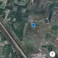 زمین کشاورزی فرودگاه گرگان