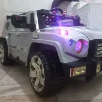 ماشین شارژی Jeep شیک دو نفره سایزبزرگ باطری نو