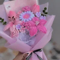 دسته گل های سورپرایزی مخملی