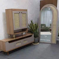 میز تلویزیون تی وی ال سی دی LCD جهیزیه سرویس چوب|میز تلویزیون|اصفهان, زاجان|دیوار