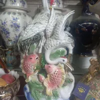 دکوری دکوری دو لک لک جنس چینی دارای چراغ خواب