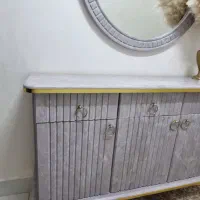 آینه کنسول درحدنو بدون هیچ خط وخش ومشکلی|بوفه، ویترین، کنسول|تربت‌حیدریه, دیزقند|دیوار