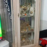 بوفه تمام چوب با ابعاد کوچک