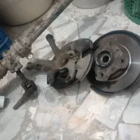 دوعدد توپی کامل پراید سالم ویکی جعبه فرمان پراید