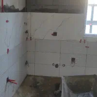 کاشیکاری و سرامیک کاری و غیره و سیمانکاری و بنایی