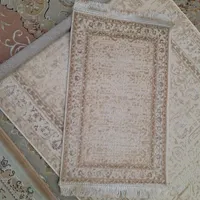 یک جفت قالیچه و یک جفت پادری کاشان|فرش|لار, |دیوار