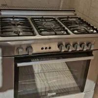 اجاق گاز فر دار سینجر تمام استیل