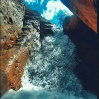توریکروزه  بابارمضان کلات و آب بازی آبشار زیبا