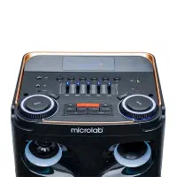 اسپیکر بلوتوثی قابل حمل میکرولب مدل BT-1204|سیستم صوتی خانگی|خرمدره, |دیوار