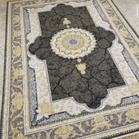 فرش تابا نقره ای طلاکوب نیو کالکشن۱۲ متر مشهد