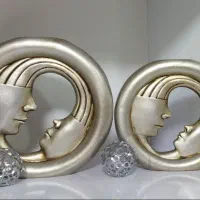 مجسمه دکوری دو تایی