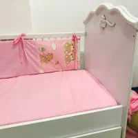 تخت کودک (نوزاد تا۷ سال)گهواره ای کناره مادر|تخت و سرویس خواب|نوشهر, |دیوار