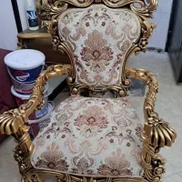 مبلمان ۹ نفره در حد نو|مبلمان خانگی و میز عسلی|محمدشهر, همایون ویلا|دیوار