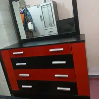 میز آرایشی ام دی اف های گلاس