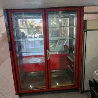 یخچال ویترینی دو درب عمق بزرگ|یخچال و فریزر|یزد, |دیوار