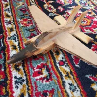 هواپیمای چوبی با یه قفسه پرنده مقایسه می‌کنم