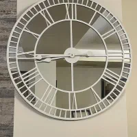 ساعت دیواری آینه ای