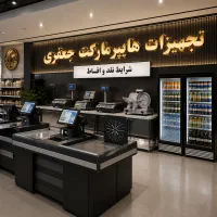تجهیزات هایپر مارکت ترازو باسکول میز چک اوت و..