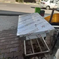میز تمام استیل ورق سنگین نو