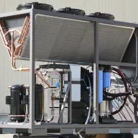 چیلر 20 تن صنعتی سوئیس - کنترل Carel ایتالیا