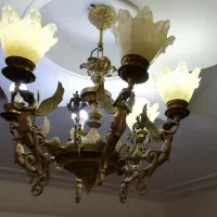 لوستر برنز|لوستر و چراغ آویز|قدس, شهرک دانش|دیوار