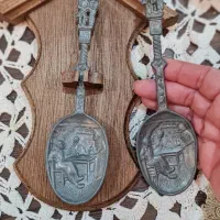 جفت قاشق کلکسیونی آنتیک