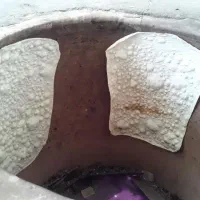 کند چورگی...نان سبوسدار تنوری و سنتی ملکی