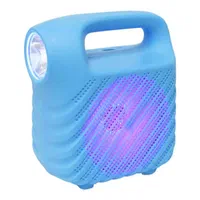 اسپیکر بلوتوثی تک باند چراغ قوه دار ۳اینچ kts-1969|پخش‌کننده همراه|شیراز, تحویلی|دیوار