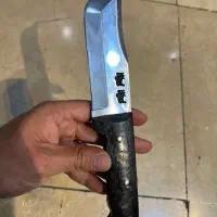 چاقو ممدطلا کلکسیونی قلاف چرم گاومیش