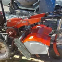 چهار شاخ زنی زعفران.با تیلر 17اسب