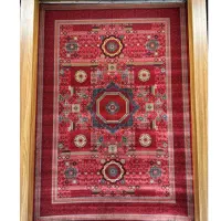 فرش بلوچی ماهریس 1200 شانه طرح ماهل|فرش|منجیل, |دیوار
