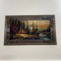 تابلو فرش منظره