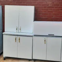 کابینت ۳/۵متری فلزی در چوب ۳ ماه کار کرده|مصالح و تجهیزات ساختمان|امیدیه, |دیوار