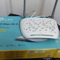مودم tp link در حد نو همراه کارتن