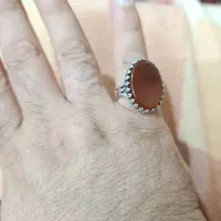 انگشتر عقیق مردانه