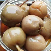 ترشی سیب ترش مصری باسرکه سیب خالص خانگی