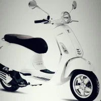 موتور وسپا موزیکال سفید رکاب دار  حرکتی