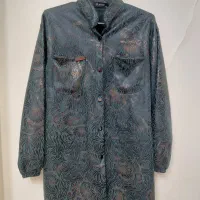 مانتو جیب دار کمربند دارزنانه طرح چرم|لباس|اصفهان, پارک خبرنگار|دیوار