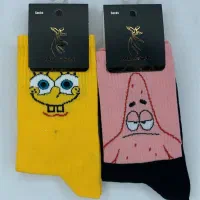 جوراب فانتزی نخ پنبه