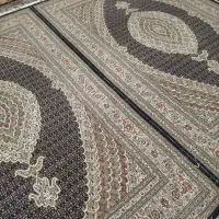 تازه از دارافتاده رنگش سرمه ای نخ عالی برجسته دار|فرش|تبریز, |دیوار